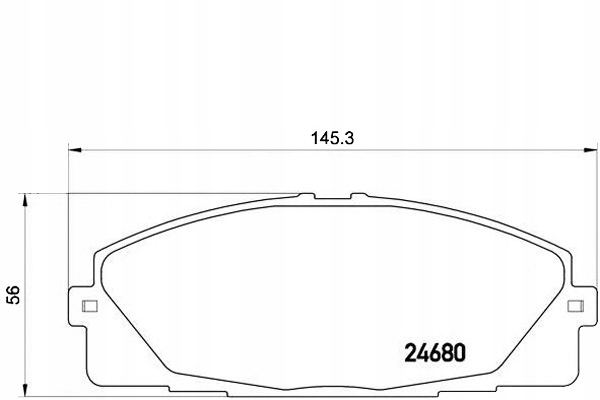 фото №1, Brembo p 83 139 набор тормозных колодок тормозных, тормоза дисковые