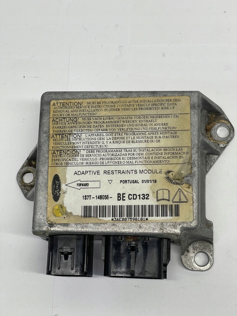 фото №1, Модуль датчик air bag ford mondeo mk3 1s7t14b056be
