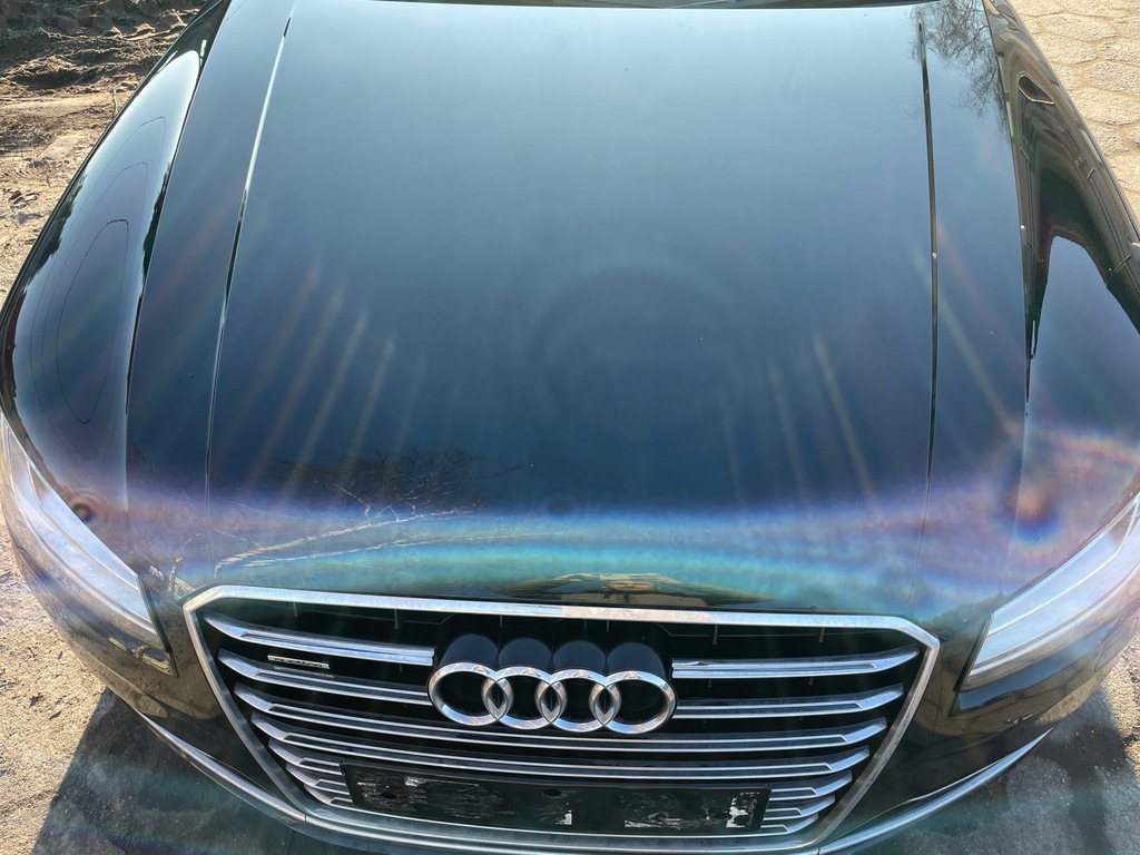 фото №6, Audi a8 d4 lift ly9t kompletny перед бампер лампи капот pas matrix