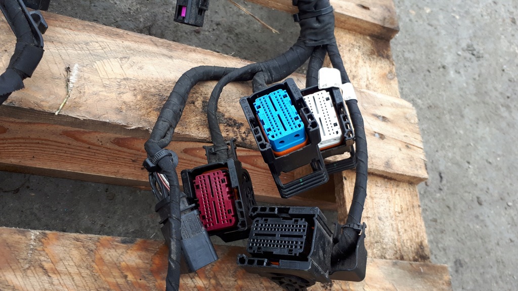 фото №8, A4 b9 8w джгут електропроводка двигуна 3.0 tdi crt