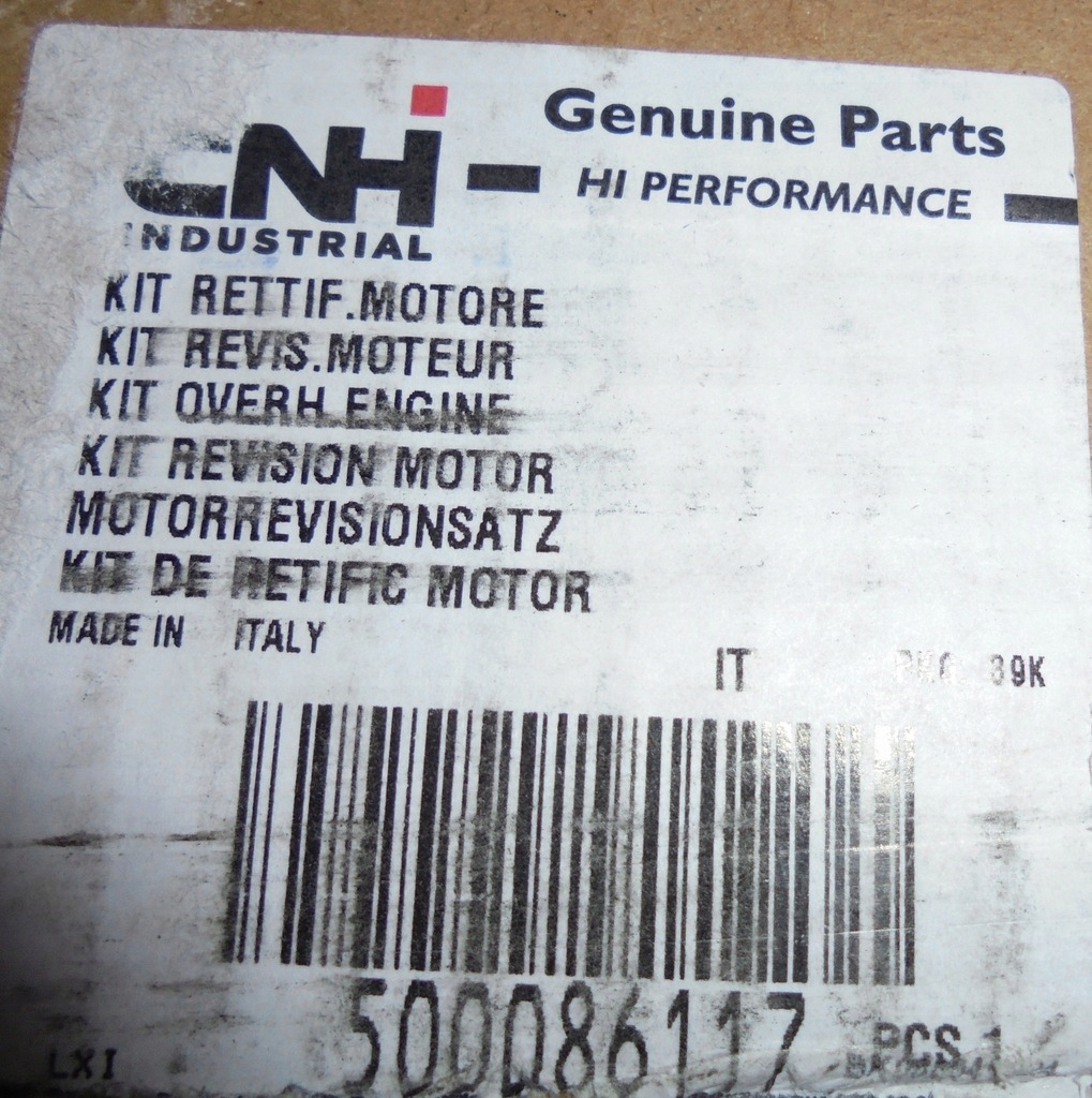 фото №7, Набір ремонтний двигуна iveco stralis 500086117