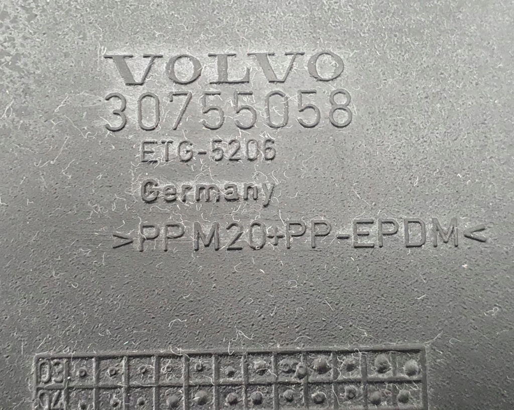 фото №3, Гумовий елемент вкладиш бардачка volvo v50 30755058