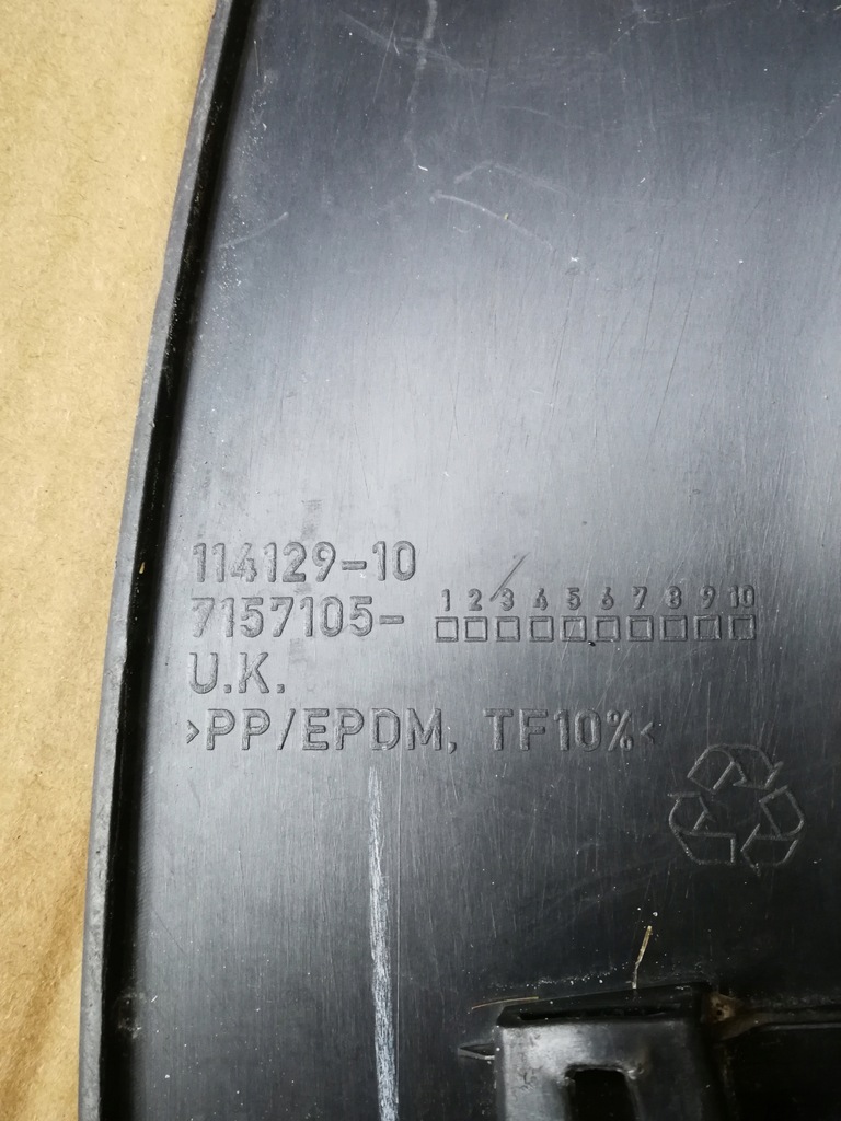 фото №8, Mini cooper ii r56 молдинг крыла левый задняя