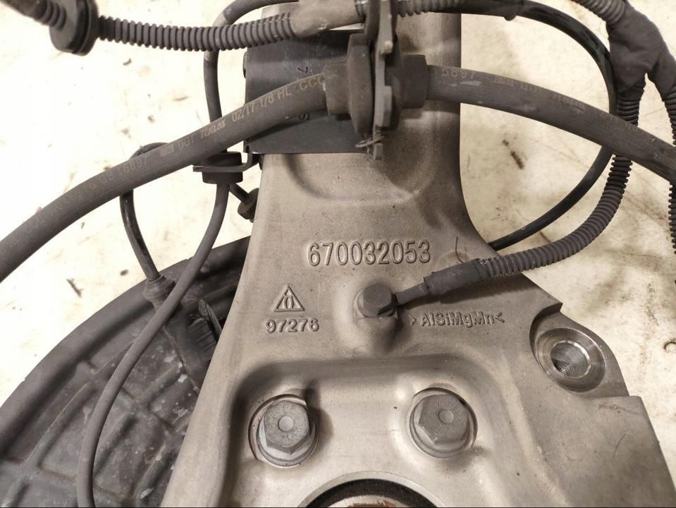 фото №12, Maserati levante 2017 поворотный кулак колеса передний 670032052