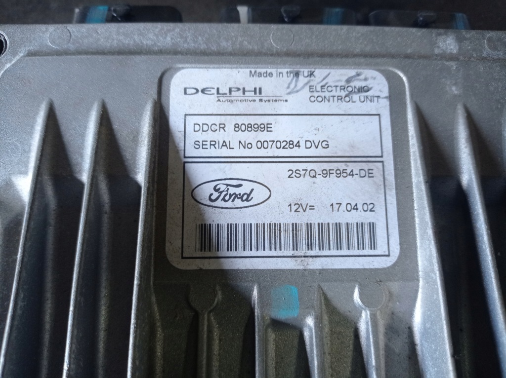 фото №3, Mondeo mk3 2.0 tdci - бортовий комп'ютер 2s7q9f954de