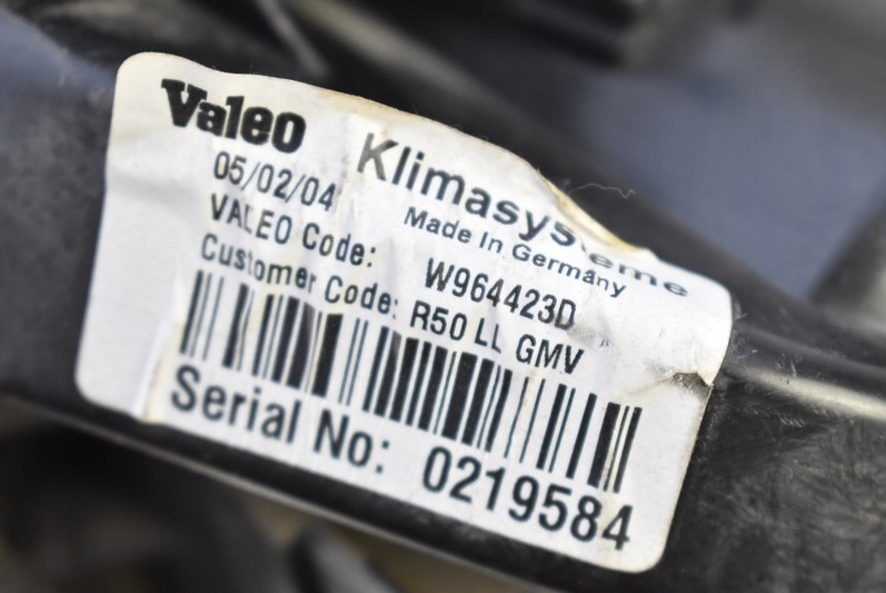 фото №7, Mini оригинальный номер w9644230 воздуходувка обдув воздуха