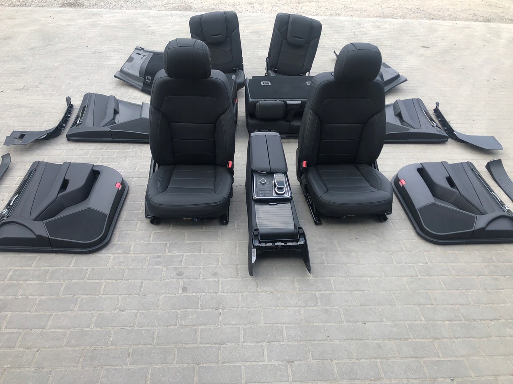 фото №5, Mercedes gls сиденья середина обшивки 7 пассажирский x166