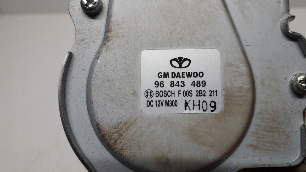 фото №6, Chevrolet spark 3 iii 09 моторчик двірники задня