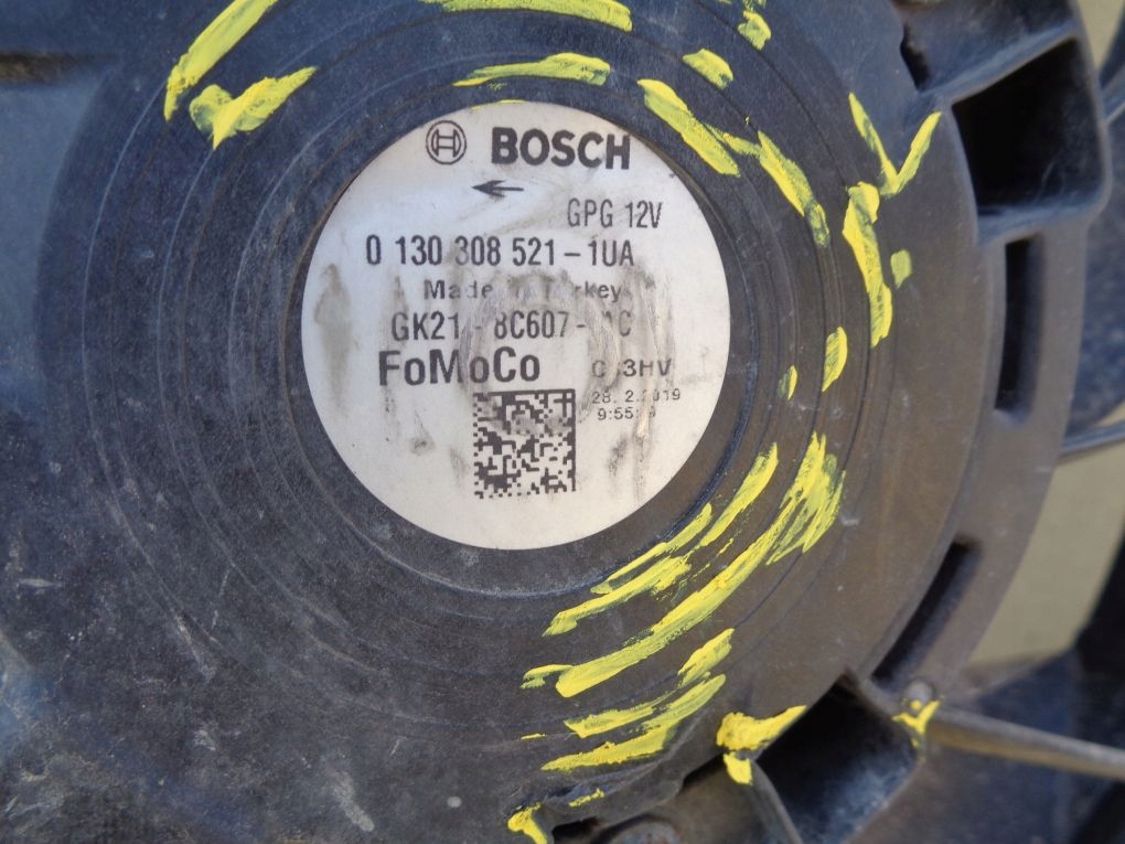 фото №6, Ford transit custom mk8 gk21-8c607-a 12 вентилятор
