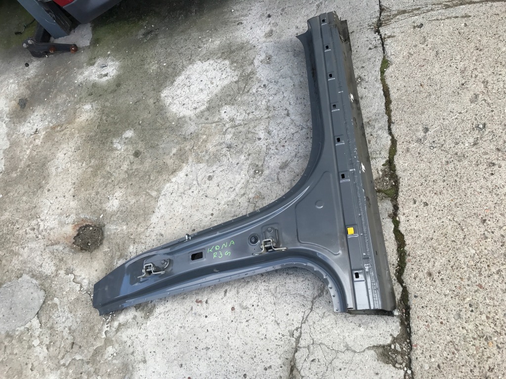 фото №1, Hyundai kona поріг підніжка блок двигуна середній b правий колір r3g 18-23