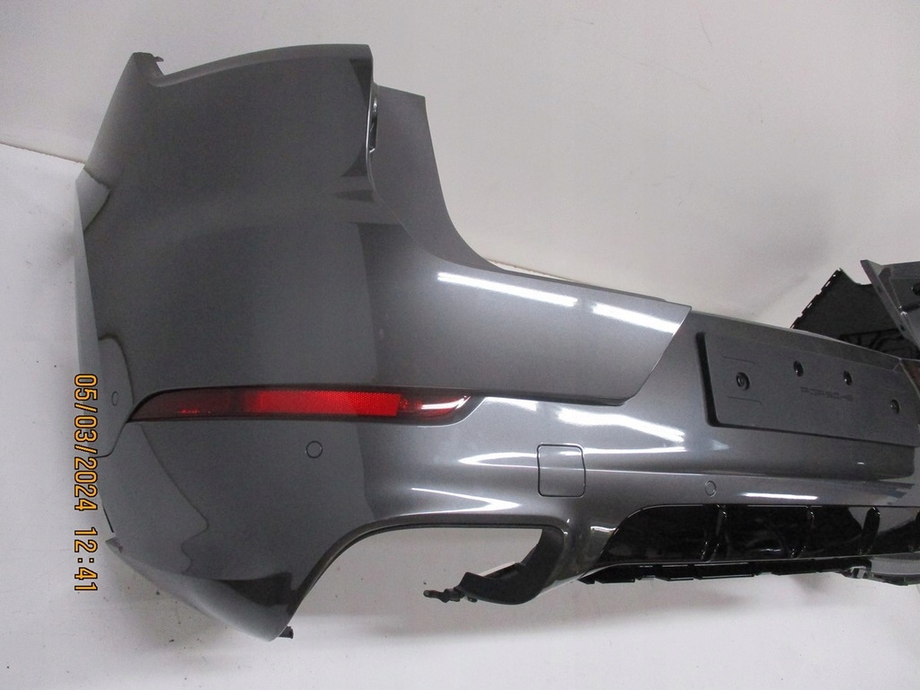 фото №6, Бампер porsche cayenne 9y0 turbo 23r lift coupe 6 pdc задняя задний