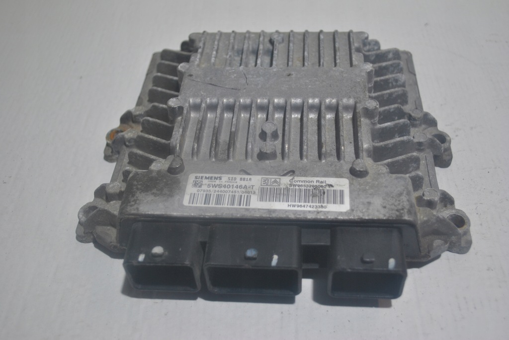 фото №5, Бортовий комп'ютер двигуна peugeot 307 2.0 hdi hw9647423380