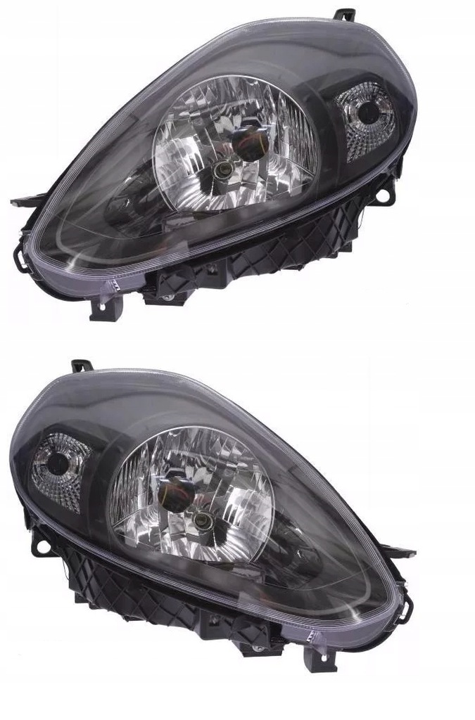 фото №1, Fiat punto evo фары лампы передние комплект