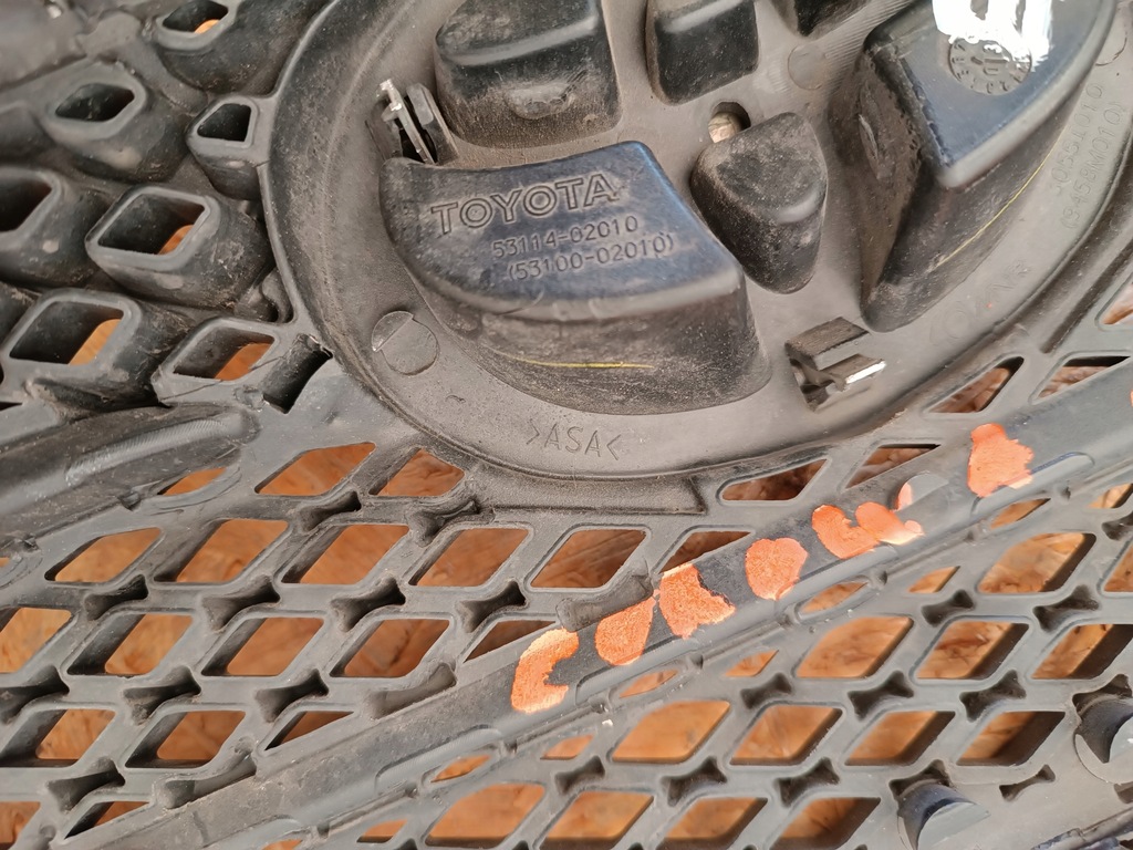 фото №14, Решітка решітка радіатора решітка радіатора бампера перед 53114-02010 toyota corolla e12