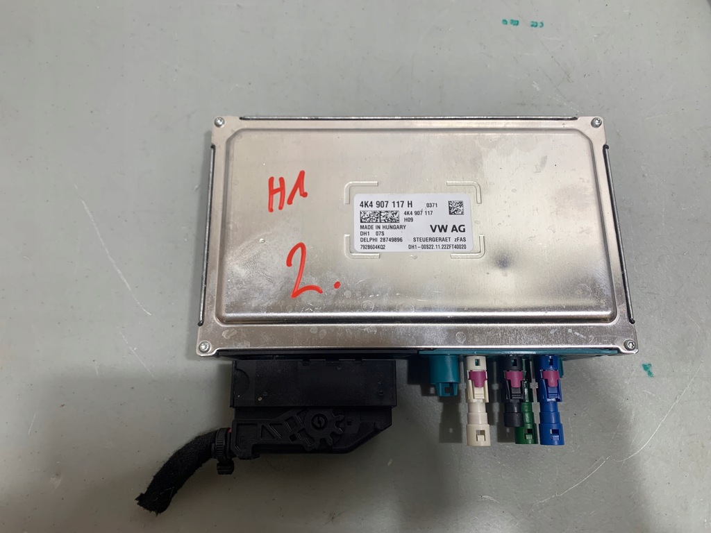 фото №1, Модуль блок керування камера audi 4k4907117h