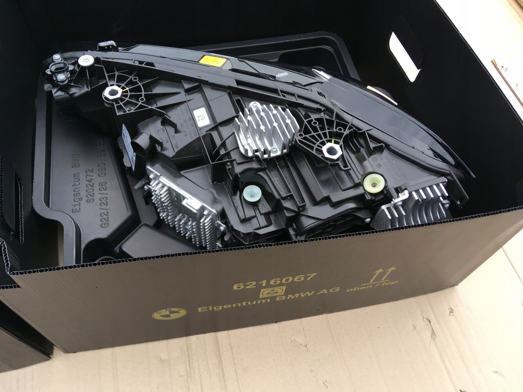 фото №10, Bmw m3 g80 m4 g82 nowa лампа new laser black shadow czarna bmw 4 g22 g26