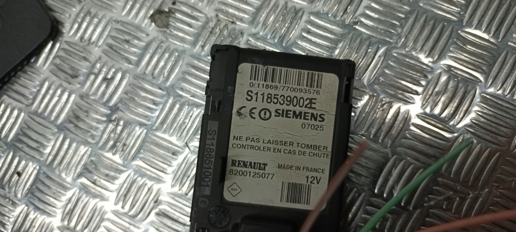 фото №3, Карта считыватель renault megane ii 8200125077