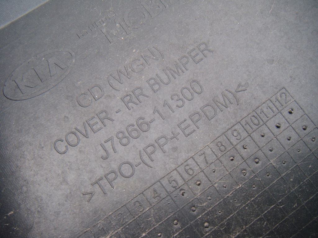 фото №9, Kia ceed 3 iii kombi sw 2018- бампер задній j7866-11300