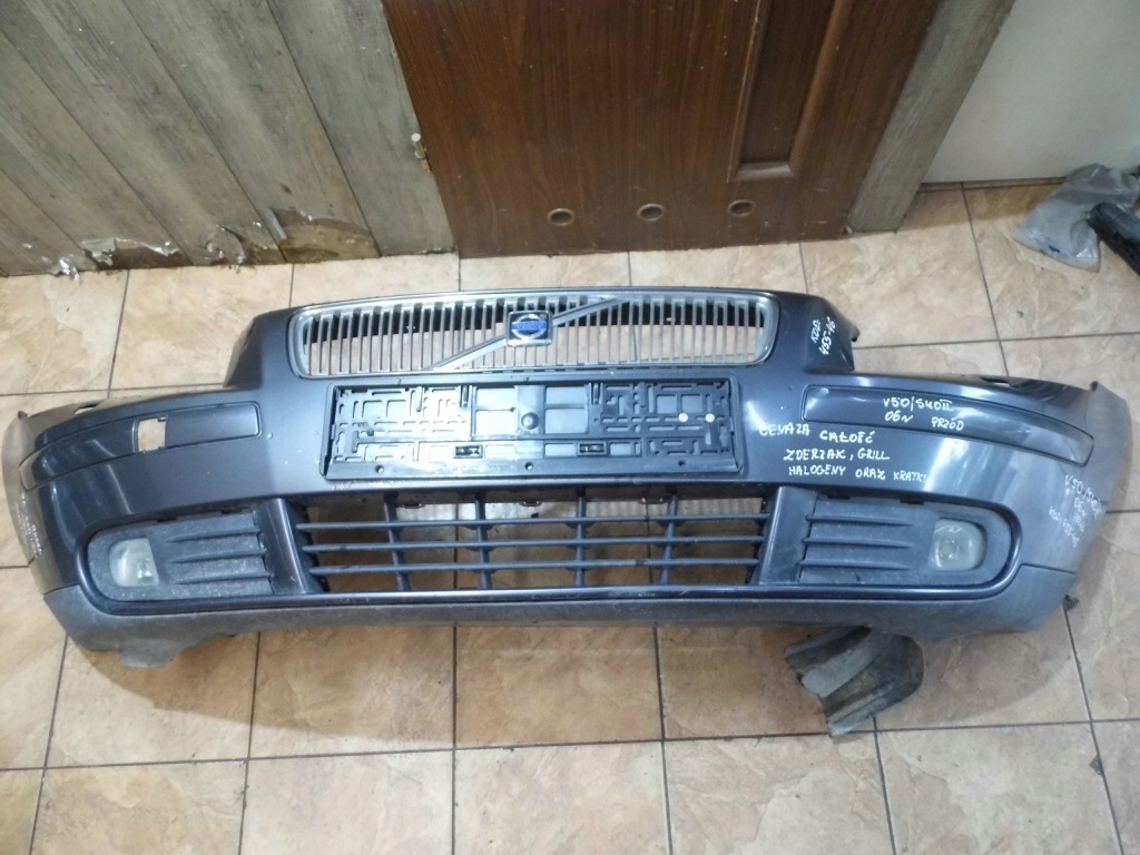 фото №1, Volvo v50 s40 ii 2.0d 06' бампер перед передний 455-46