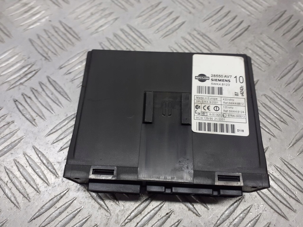 фото №1, Модуль комфорту nissan primera p12 28550av7