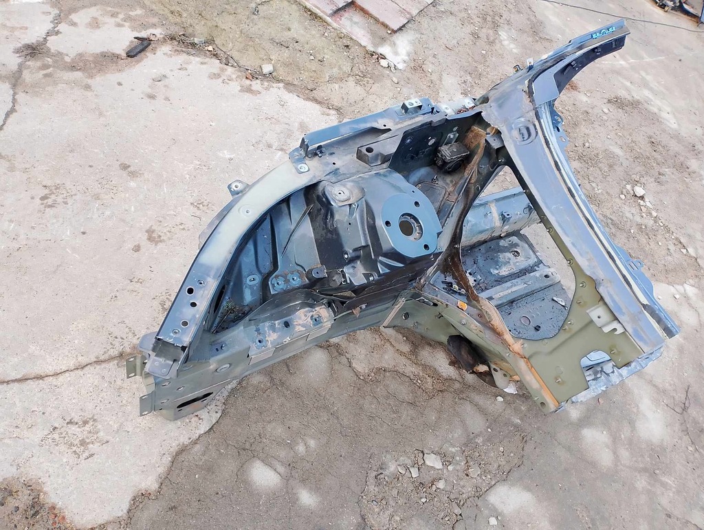 фото №6, Volvo xc 60 ii четверть перед левая правая лонжерон блок двигателя подкрылок
