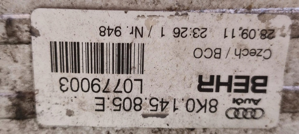 Audi a7 ремінь передній радіатор вентилятор комплект 2012 4g0805594c Доставка