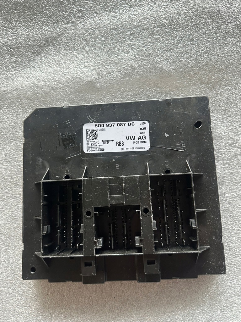фото №1, ! vw модуль комфорта 5q0937087bc !