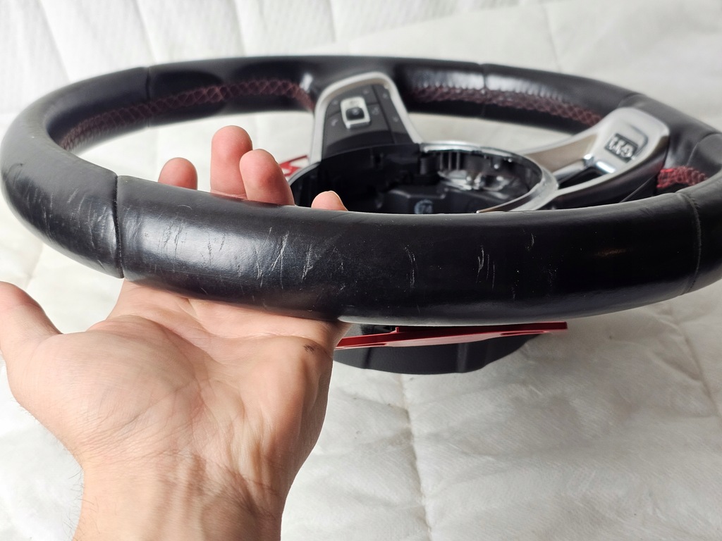 фото №9, Воздуховод кожаный мультифункция лепестки переключения vw passat b8 golf vii gti r