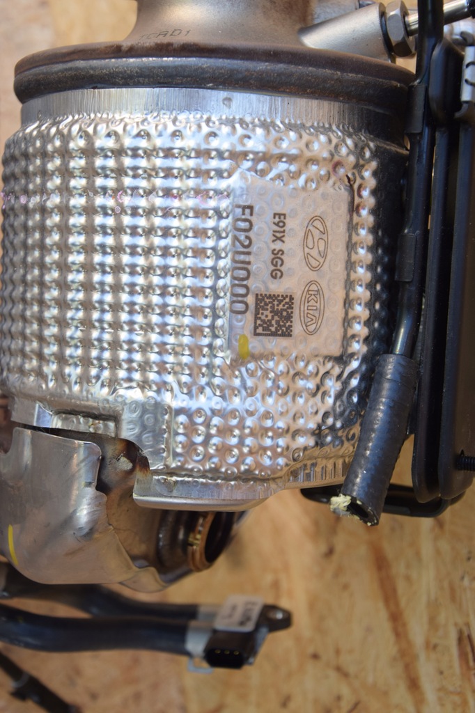 фото №7, Каталізатор dpf з sondami sportage v 1.6 crdi d4fe 23r 0km новий f02u000