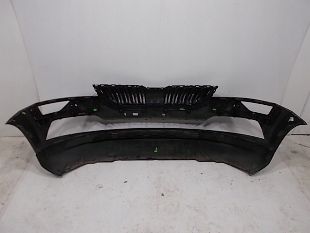 фото №12, Skoda karoq 57a 17- 21 бампер передний решётка радиатора org