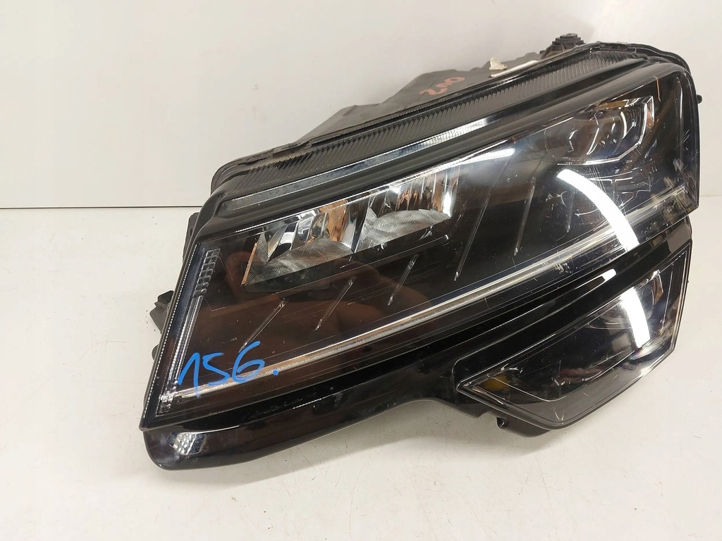 фото №16, Skoda karoq 57b led левая лампа передняя перед фара