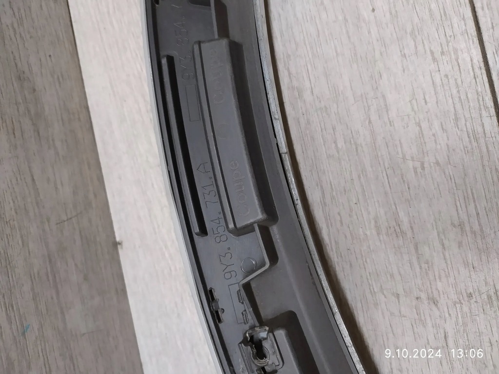 фото №12, 10123. cayenne coupe молдинг крила лівий задня 9y3854731b