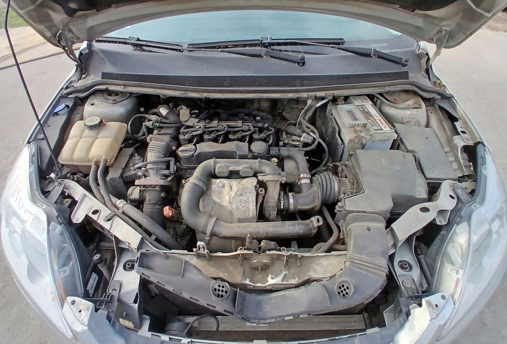 фото №1, Двигун ford focus mk2 1.6 tdci hhda hhdb комплект