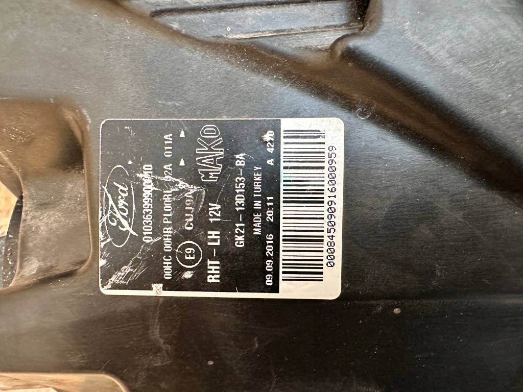 фото №7, Лампа левая перед ford transit custom 12-18