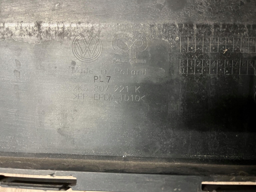 фото №11, Vw caddy 2k5 бампер перед передний 2k5807221k