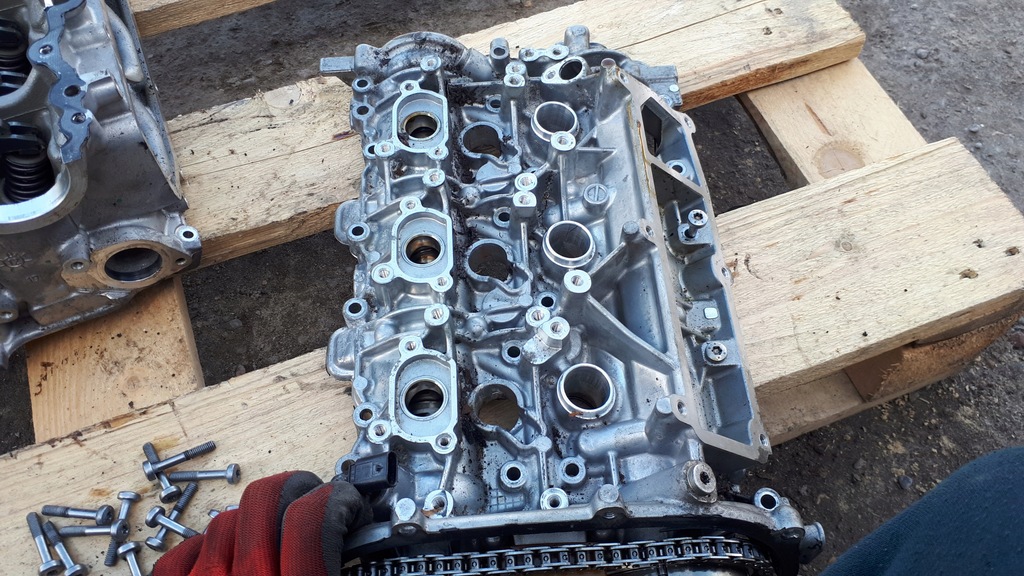 фото №10, S4 b9 a4 8w головка левая 3.0 tfsi cwg s5 8w sq5