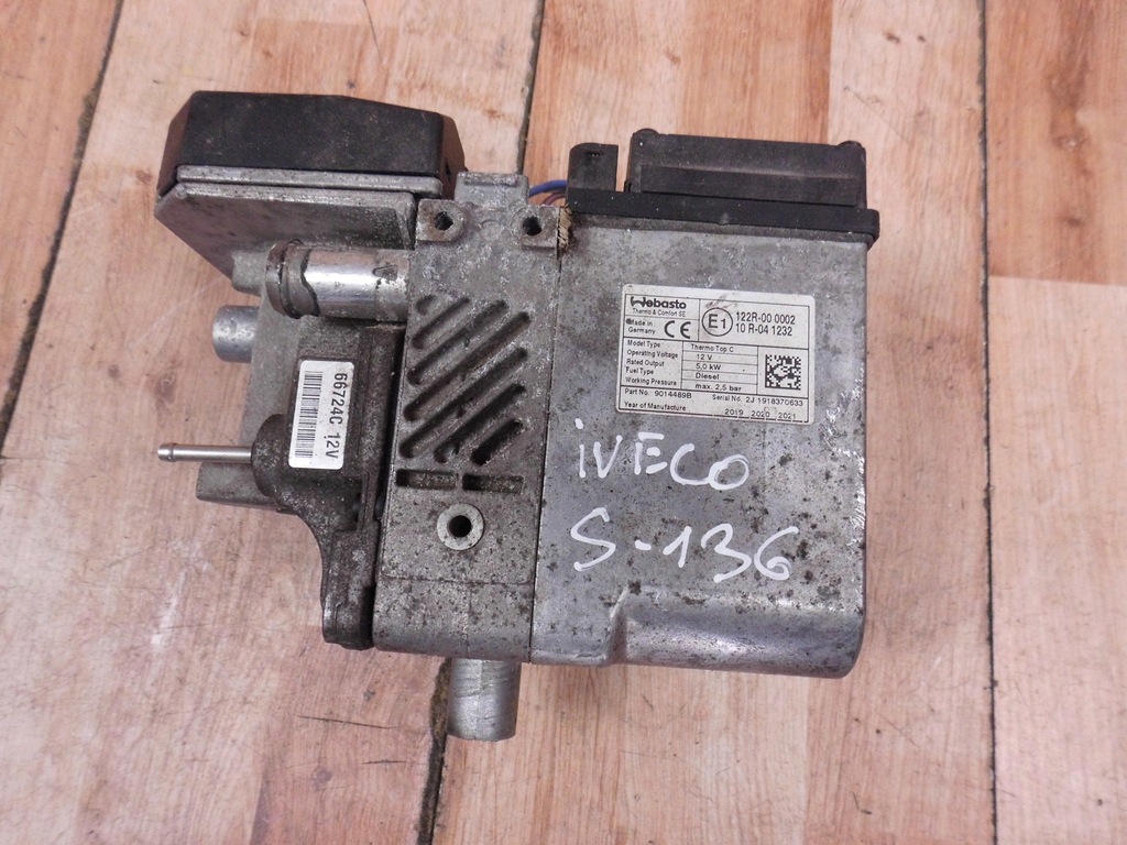 фото №1, Iveco daily обігрівач стояночний webasto 122r-00