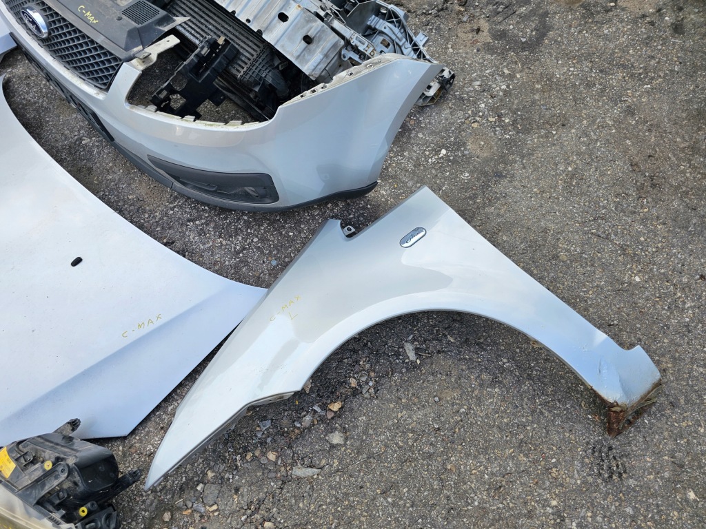 Перед капот крило фара ремінь радіатор ford focus c-max європа  05' сріблястий dm2 Оригінал