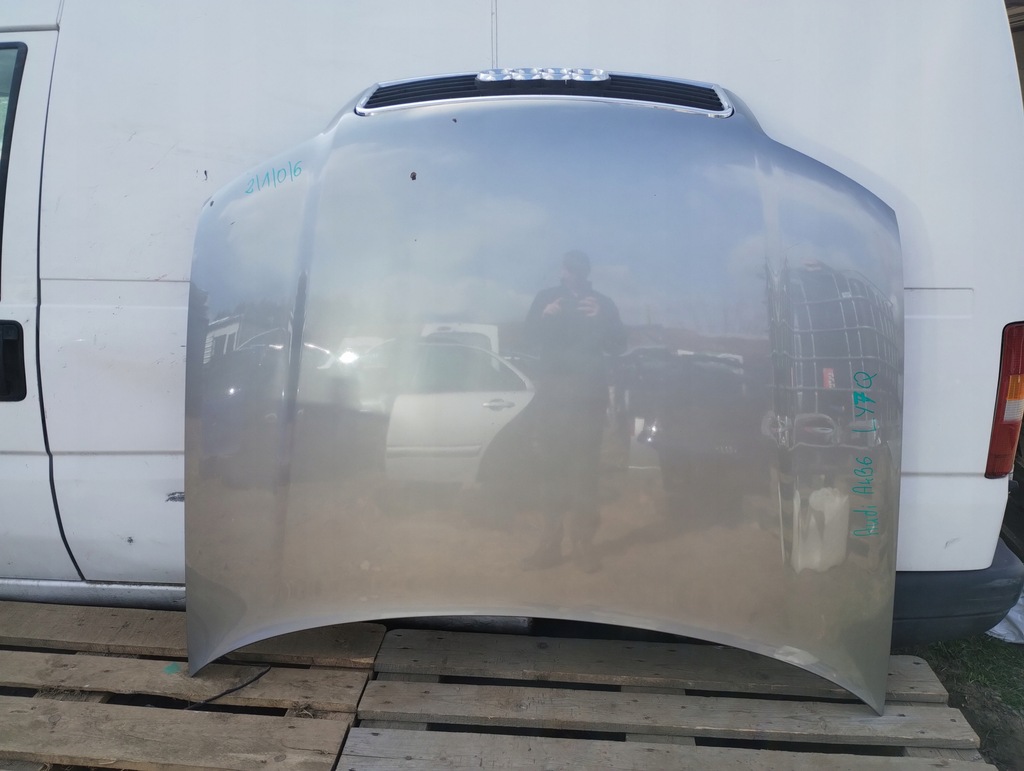 фото №2, Audi a4 b6 капот решітка радіатора решітка радіатора ly7q