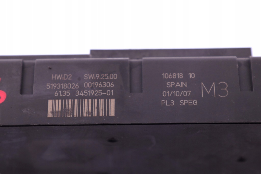 Mini cooper one r56 коробка запобіжників 3451925 Оригінал