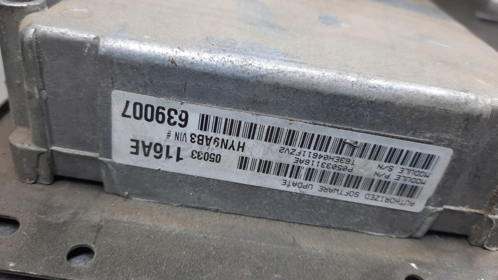 фото №7, Бортовий комп'ютер двигуна chrysler pt cruiser 2.0b 01r 04745860