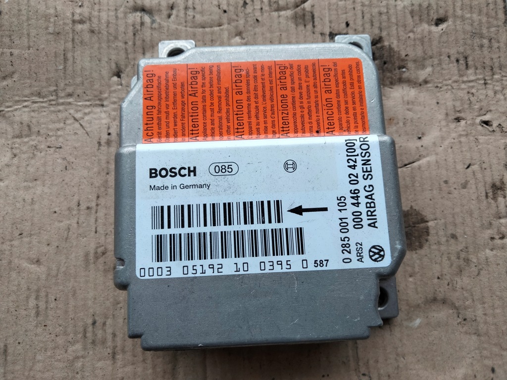 фото №1, Модуль датчик подушка безпеки mercedes vito 0004460242