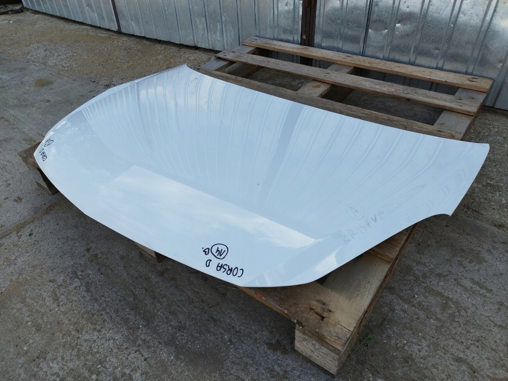 Капот крышка оригинал лак opel corsa d lata 2006-2014 цвет z474 с Разборки