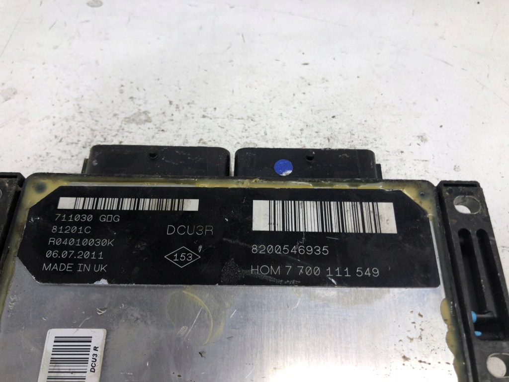 фото №2, Бортовий комп'ютер двигуна renault 8200546935 7700111549 r04010030k