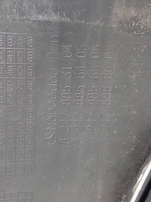 фото №13, Mercedes w247 247 glb 19- бампер задний задняя