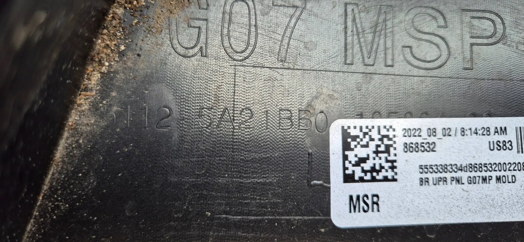 Bmw x7 g07 lift lci 22-24 m-pakiet бампер задня org Зі Шроту