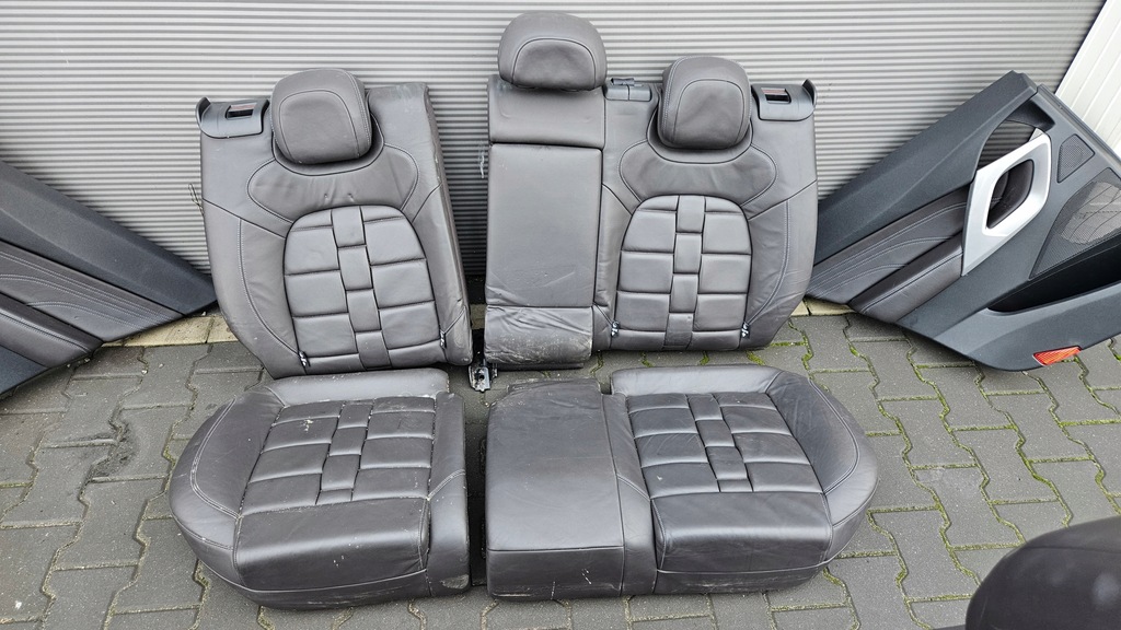 фото №6, Citroen ds5 сидіння сидіння заднє сидіння шкіра обшивки комплект lift