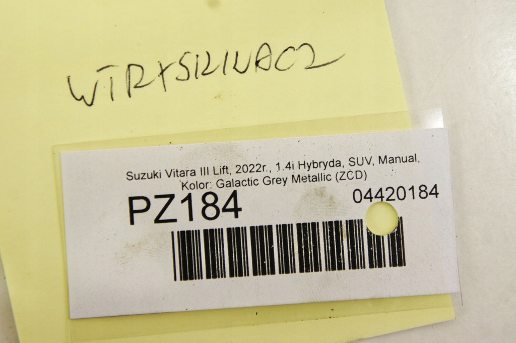 фото №6, Pz184 suzuki vitara iii 1.4i форсунка 0261500754