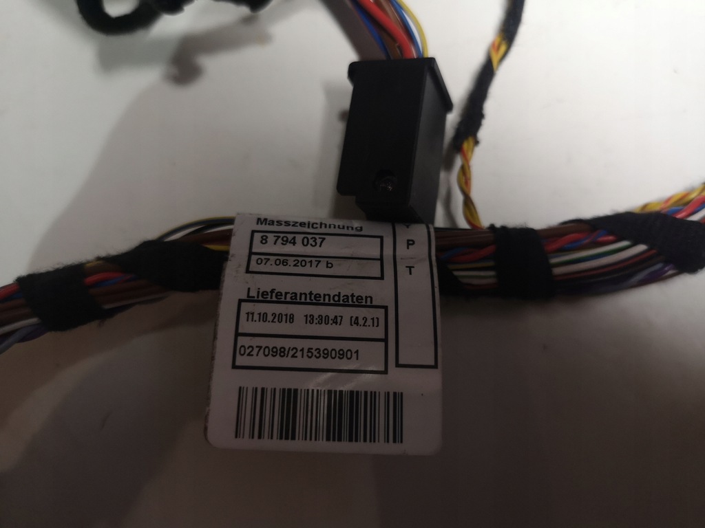 фото №7, Джгут електропроводка панелі консолі bmw f20 f21 lci eu