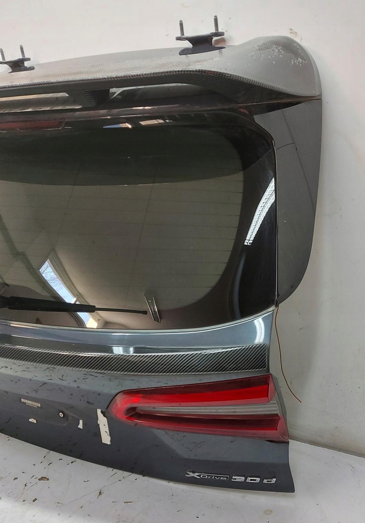 фото №5, Bmw g05 x5 3.0d 2019r. крышка багажника багажника комплектная лампы стекло